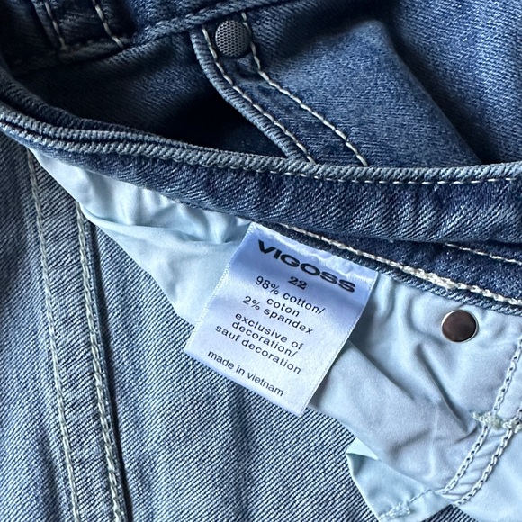 Vigoss Slim Boot plus size 22 length 31. Worn once! - Picture 3 of 5